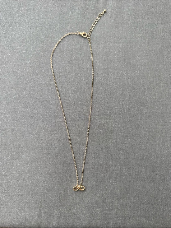 Jewelry - Delicate Gold Infinity Pendant Necklace - Women's Jewelry